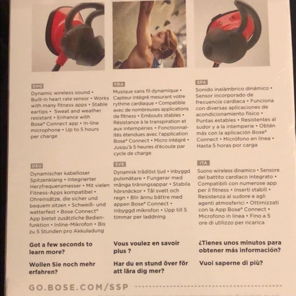 Bose Soundsport Pulse - Picture 2 of 2